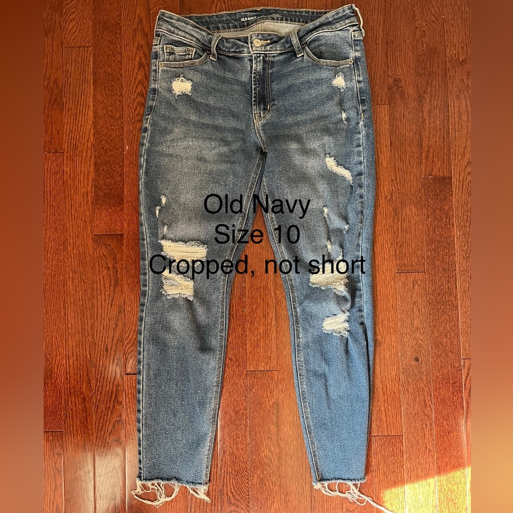 Old Navy distressed jeans